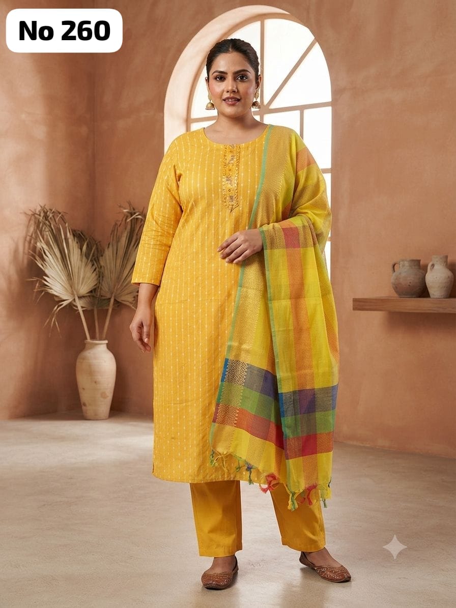 Cotton 3 Pcs Set (No 260)