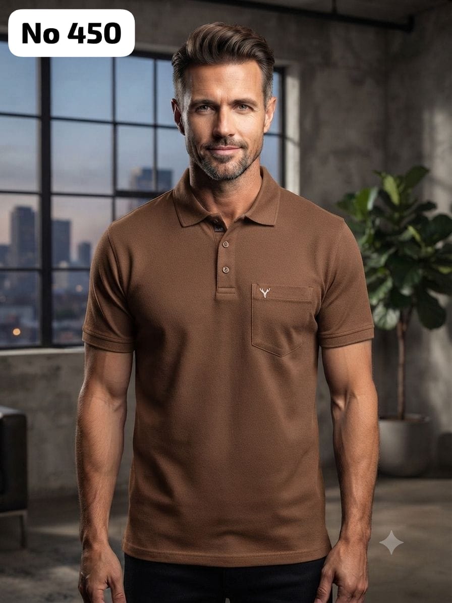 Cotton Lycra Branded T-Shirts (No 450)