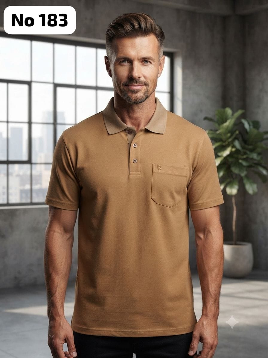 Cotton Lycra Branded T-Shirts (No 183)