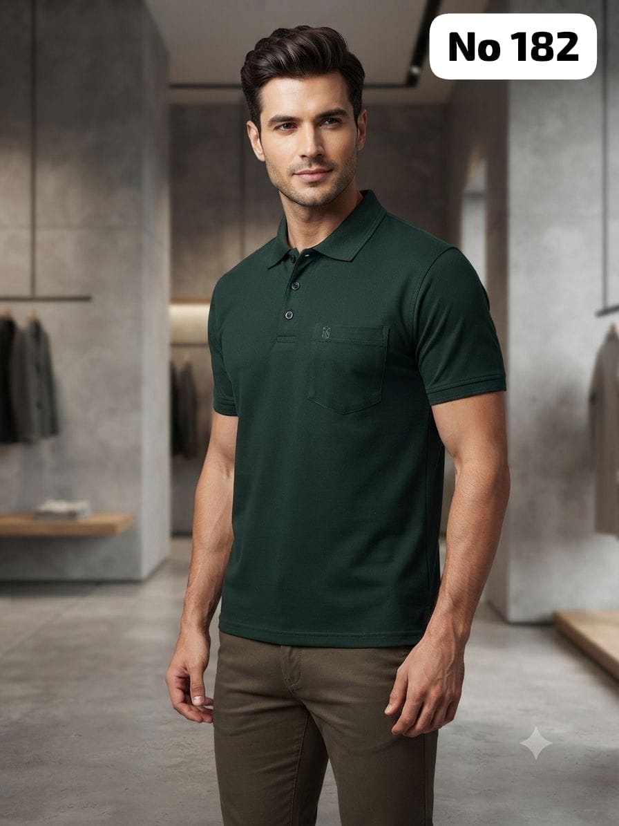 Cotton Lycra Branded T-Shirts (No 182)