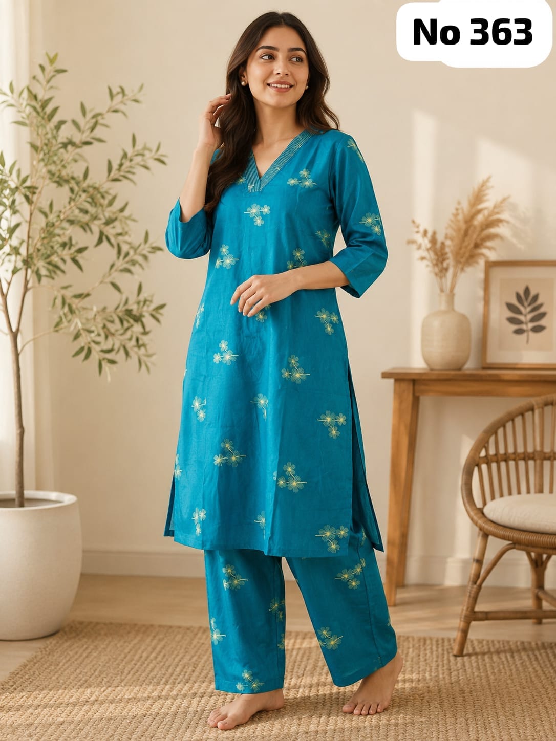 Rayon Sequence Co-ord Set (No 363)
