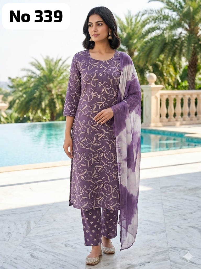 Rayon 3 Pcs Set (No 339)