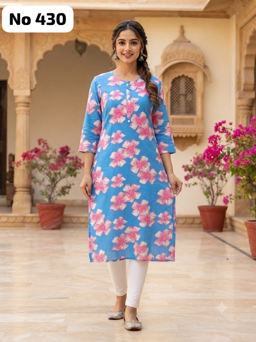Dailywear Rayon Kurtis (No 430)