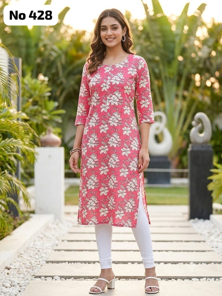 Dailywear Rayon Kurtis (No 428)