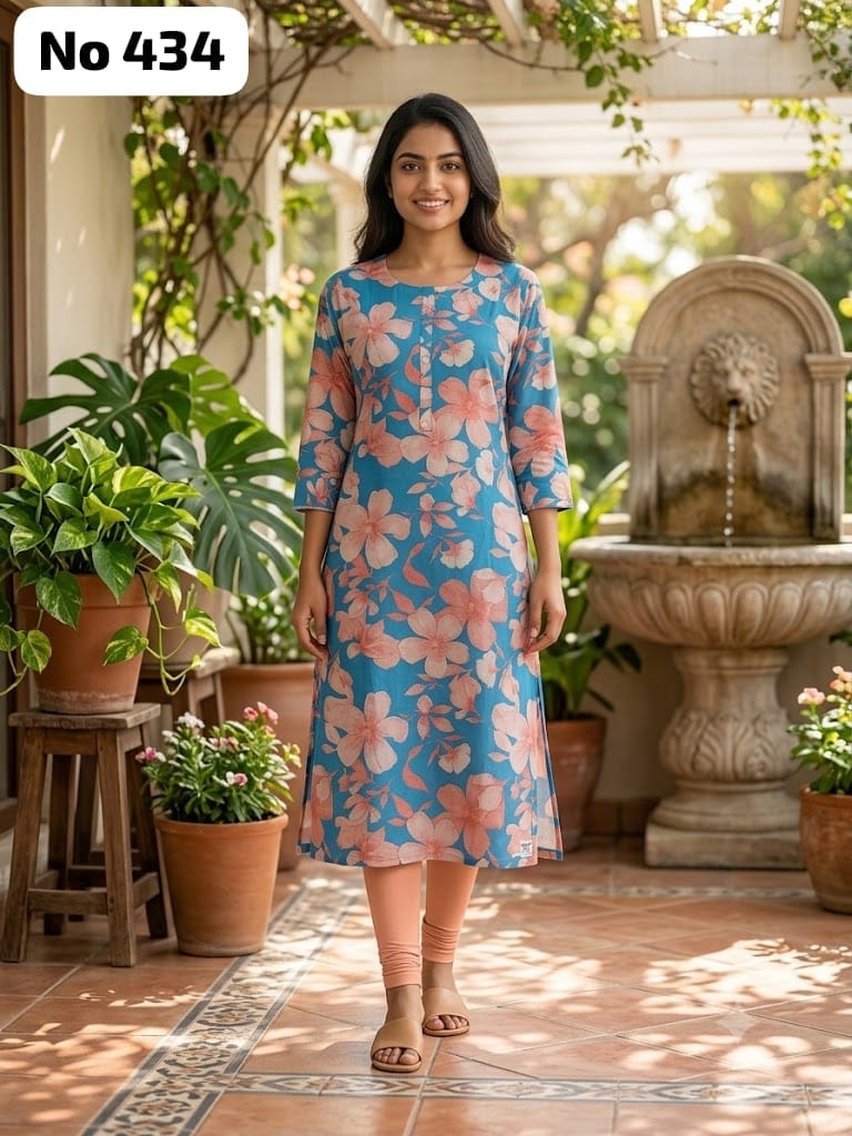 Dailywear Rayon Kurtis (No 434)