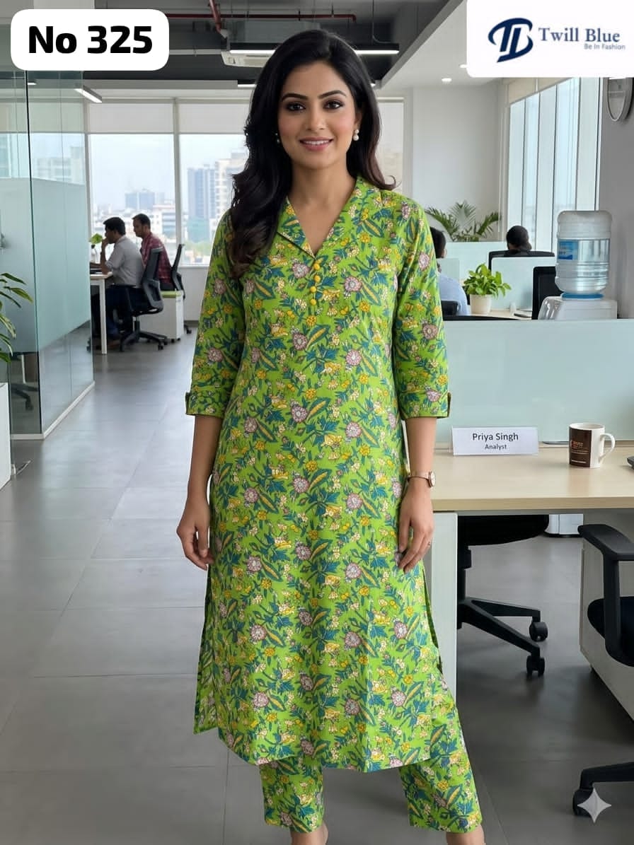 Kalamkari Cotton Co-Ords (No 325)