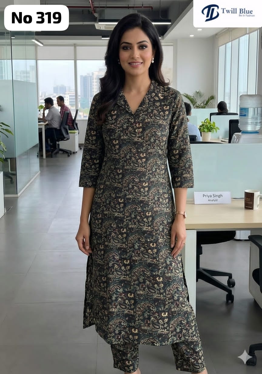 Kalamkari Cotton Co-Ords (No 319)