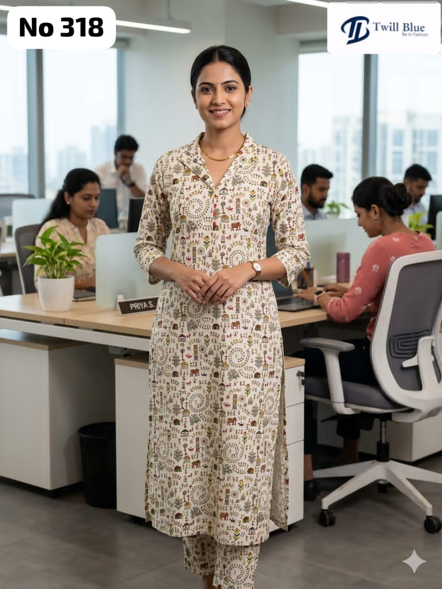 Kalamkari Cotton Co-Ords (No 318)