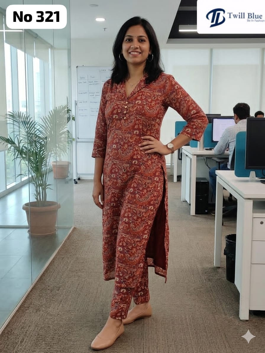 Kalamkari Cotton Co-Ords (No 321)