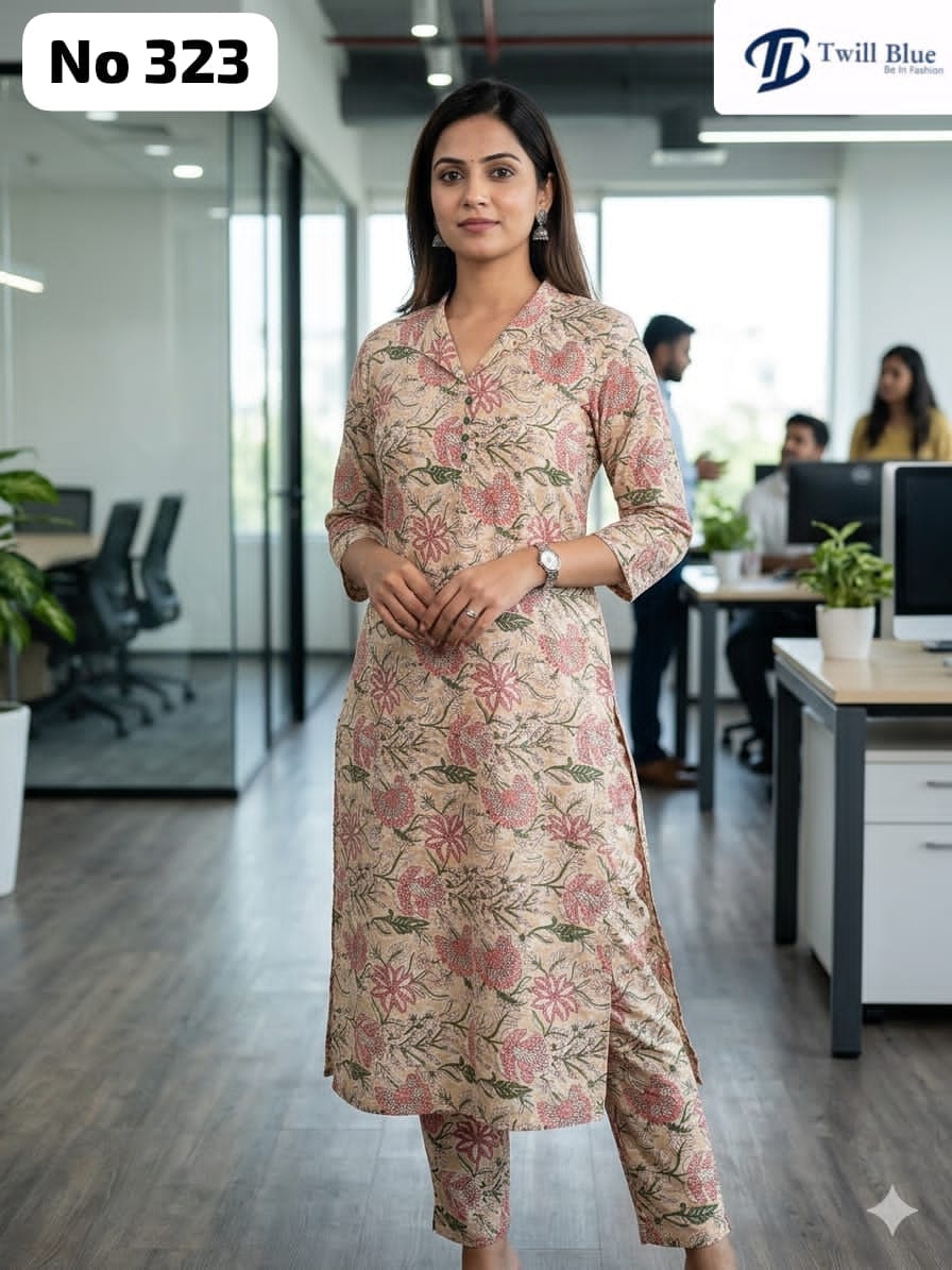 Kalamkari Cotton Co-Ords (No 323)
