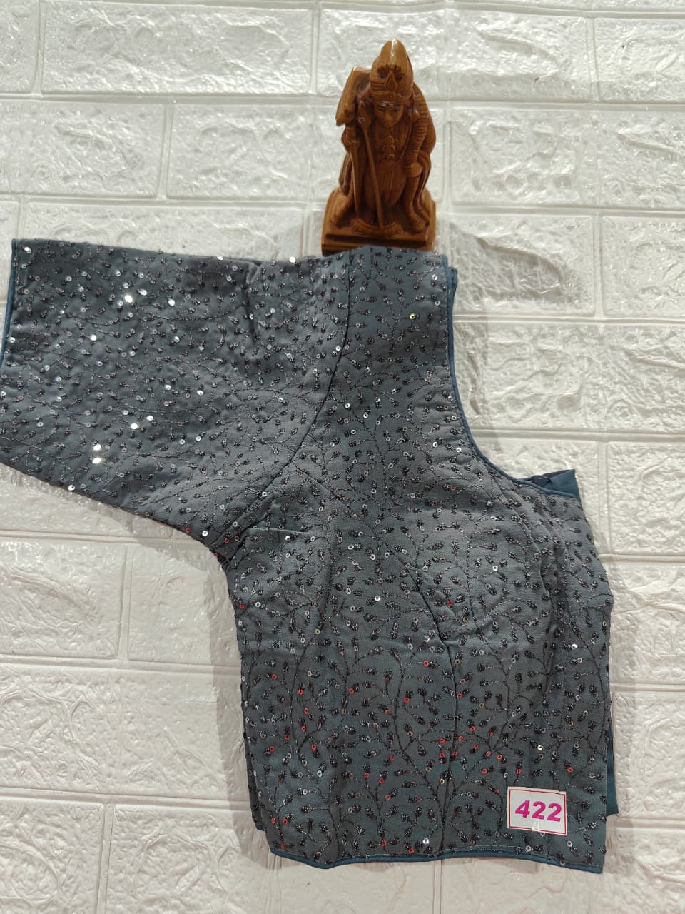 Embroidery Readymade Blouse With Lining (No 422)