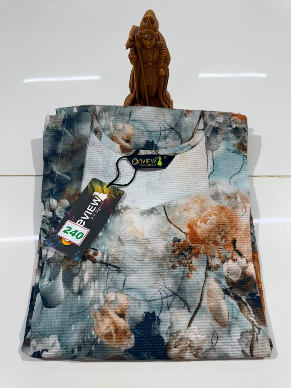Onview Popcorn Side Open Kurti (240)