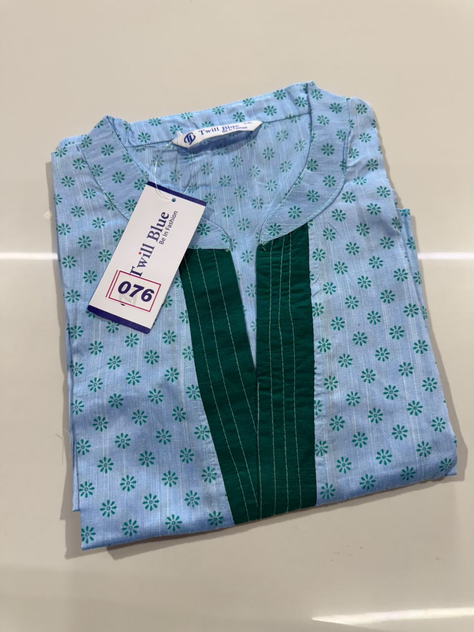 Raw Silk Side Open Kurti (No 76)