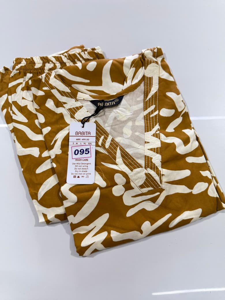 Rayon Co-ords (Plus Size)(No 95)