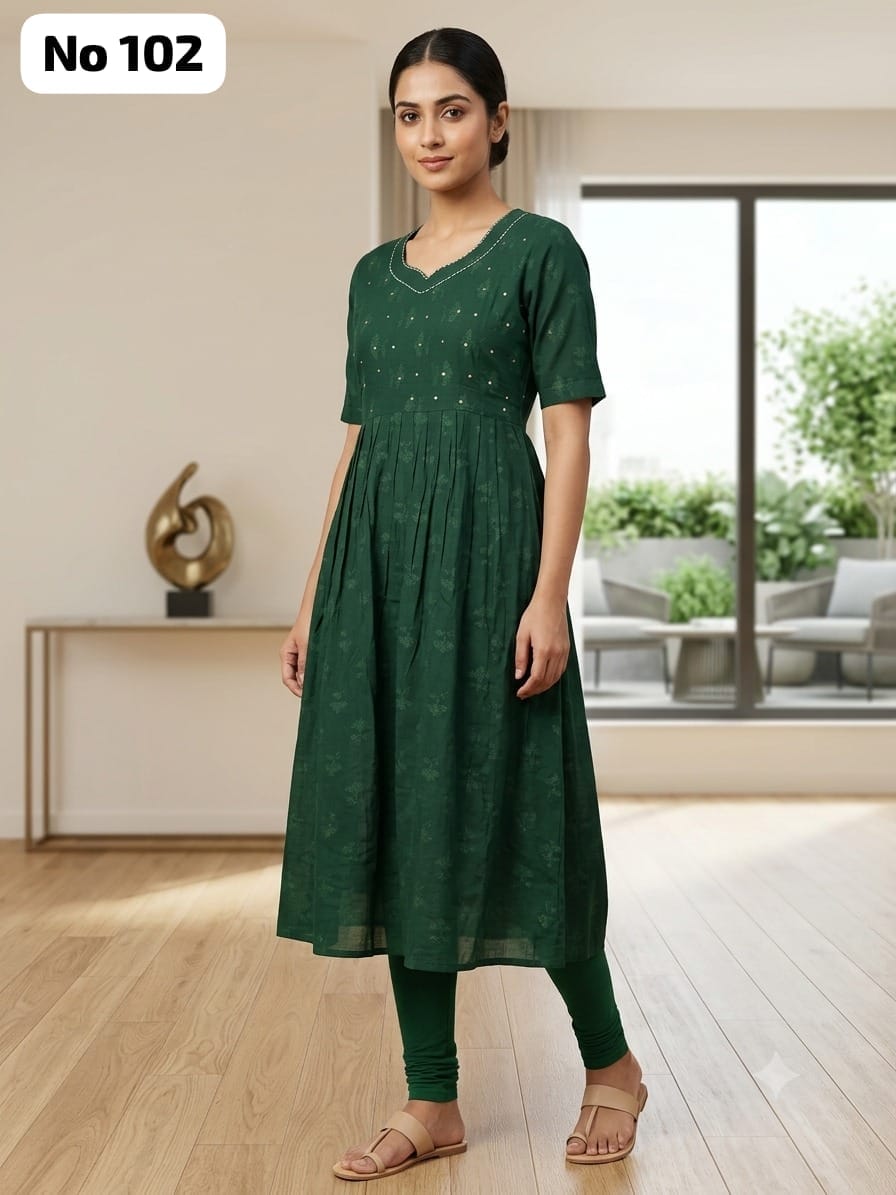 Vertican Silk Anarkali (No 102)