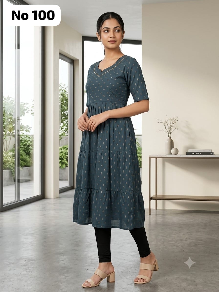 Silk Anarkali (No 100)