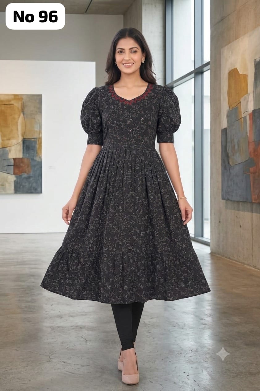 Vertican Silk Anarkali (No 96)