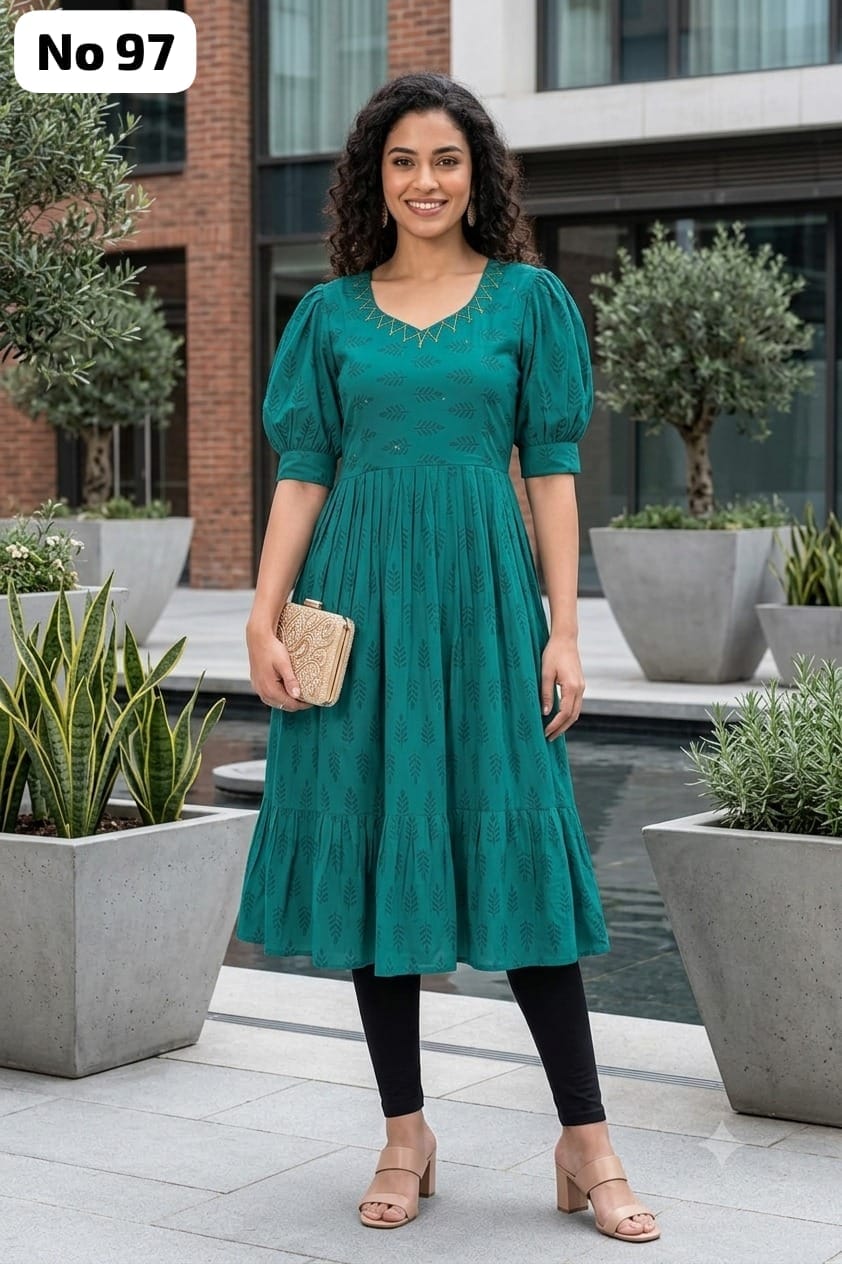 Silk Anarkali (No 97)