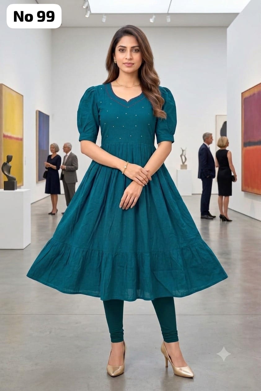 Silk Anarkali (No 99)