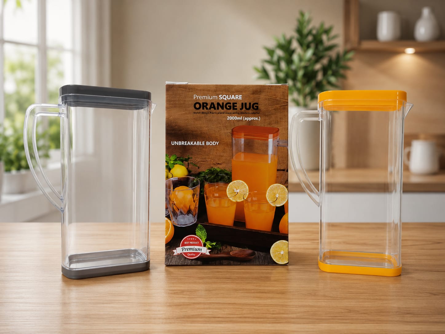Premium Jug (square) (No Colour Option)