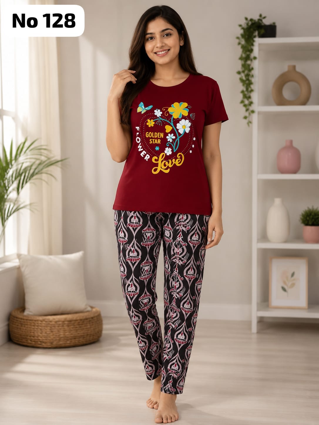 Premium Night Suit (No 128)