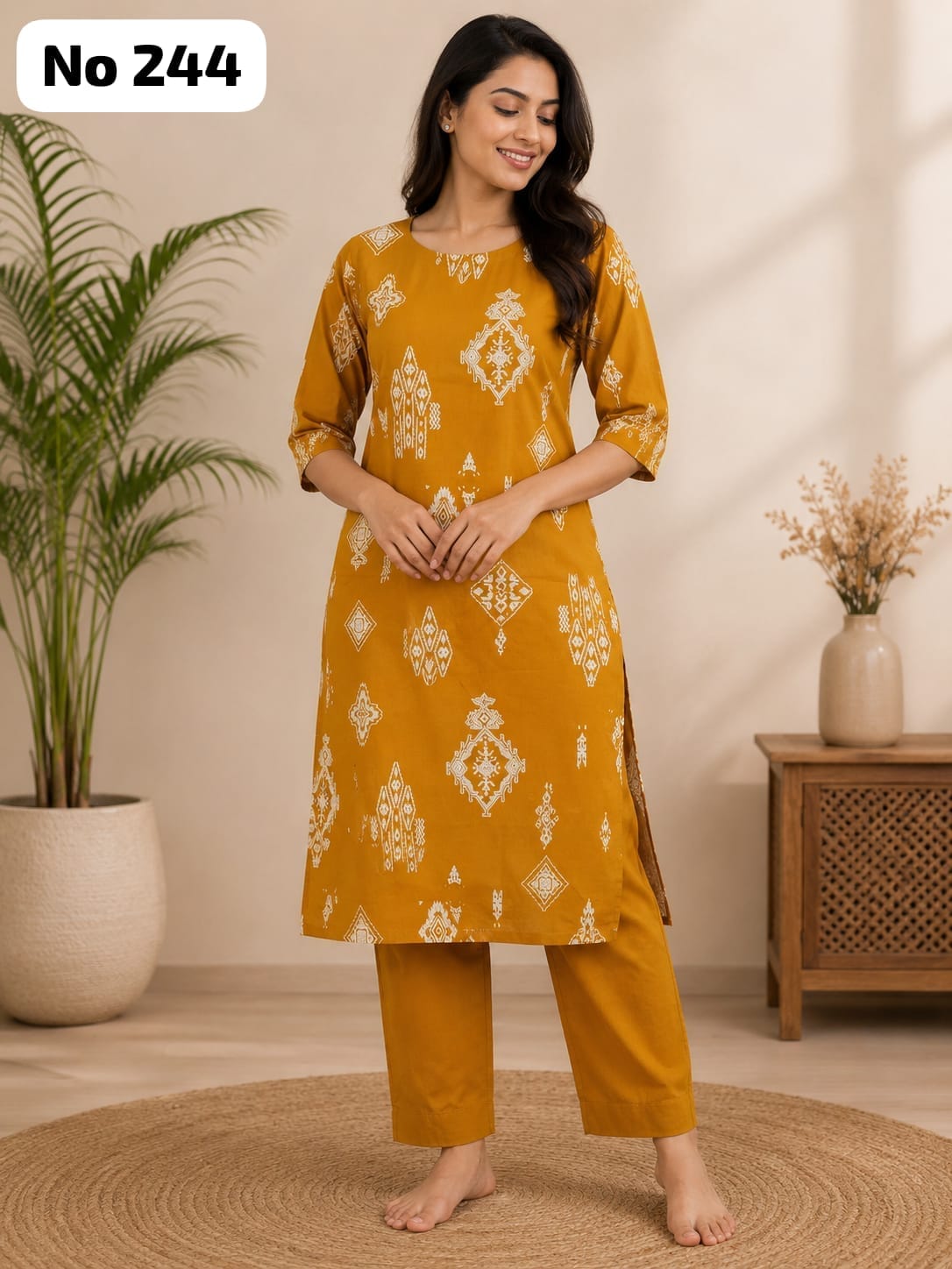 Dhabu Cotton Co-ords (No 244)
