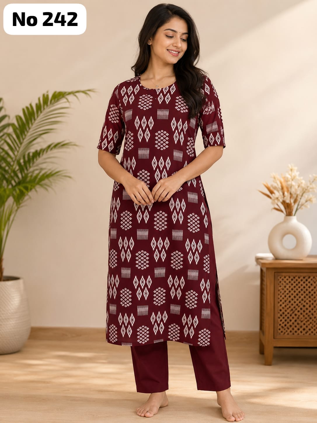 Dhabu Cotton Co-ords (No 242)