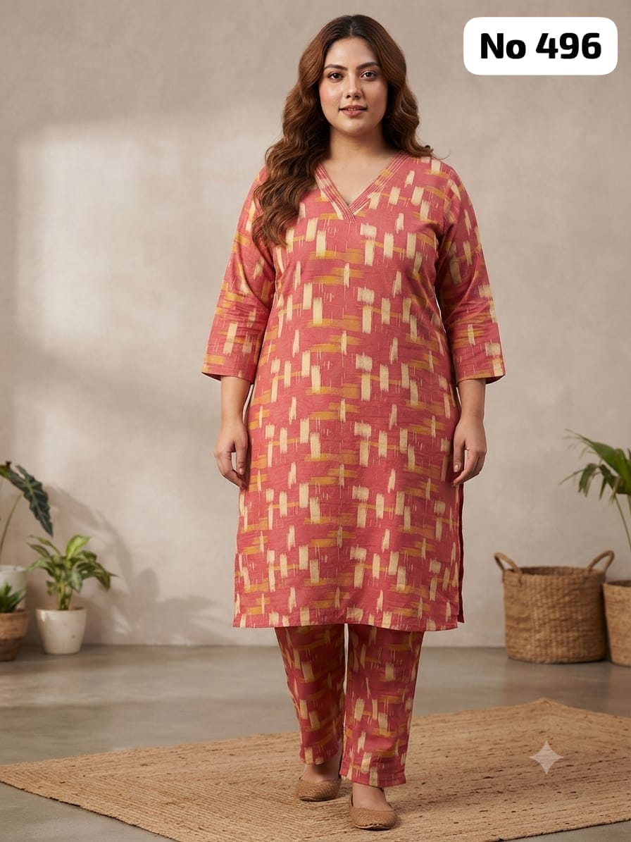 Rayon Co-ords (Plus Size) (No 496)