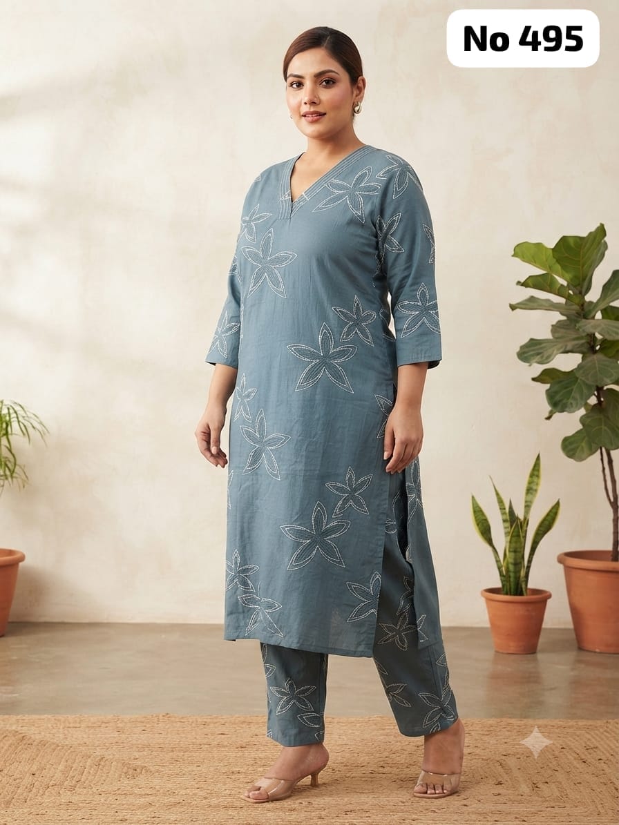 Rayon Co-ords (Plus Size) (No 495)