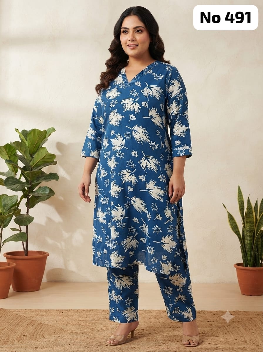 Rayon Co-ords (Plus Size) (No 491)