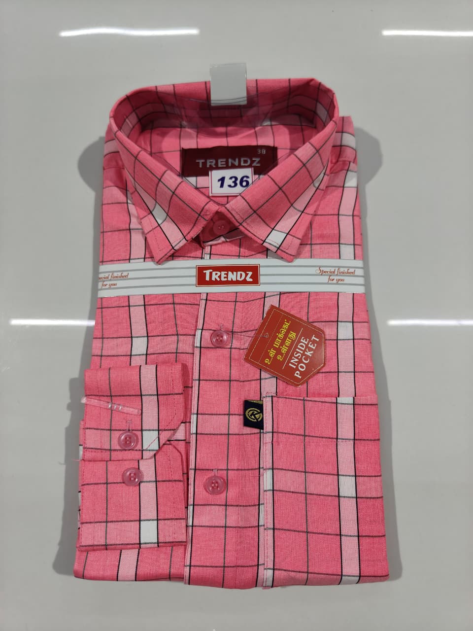 Full Sleeve Checked Shirt (38,40) (136)