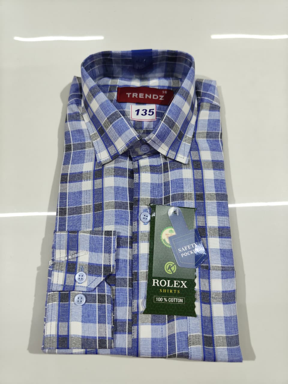 Full Sleeve Checked Shirt (38,42) (135)
