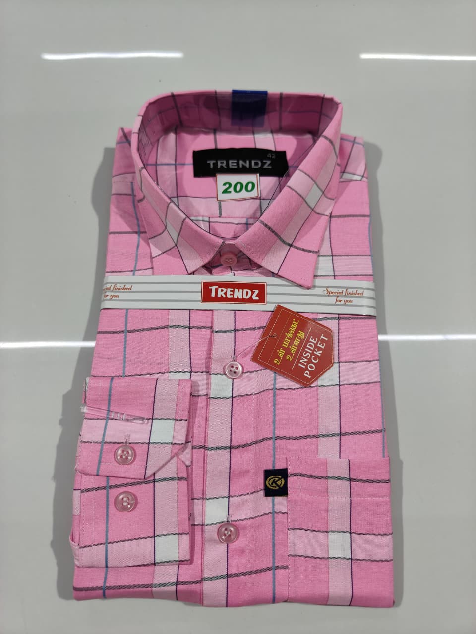 Full Sleeve Checked Shirt (42) (200)