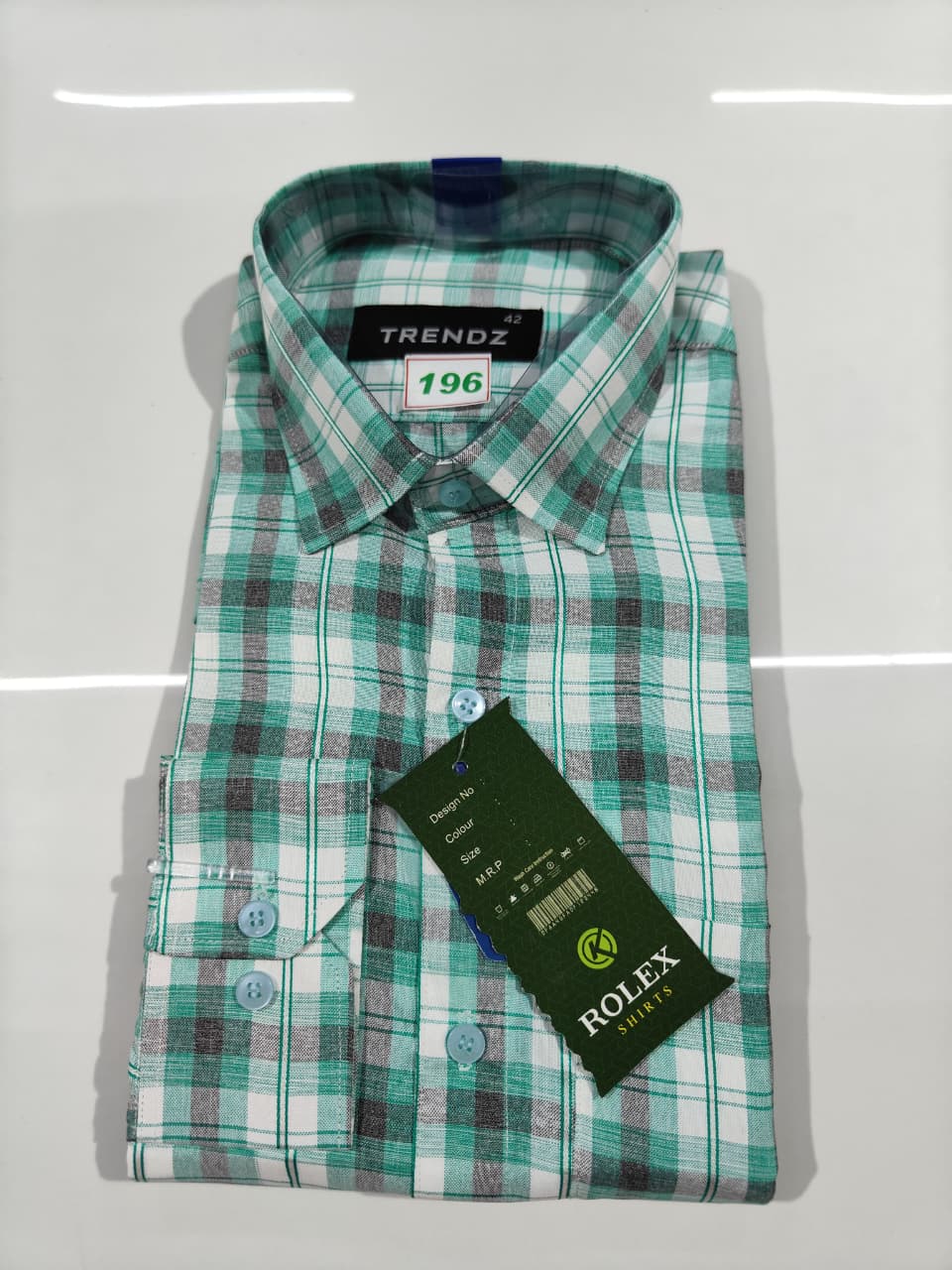 Full Sleeve Checked Shirt(196)