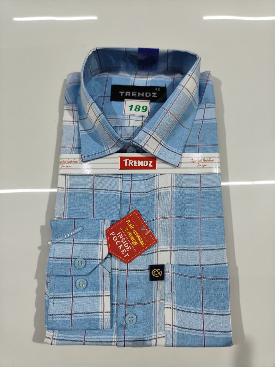 Full Sleeve Checked Shirt(189)