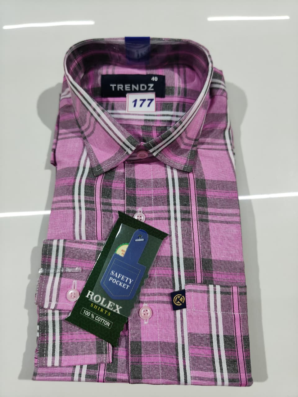 Full Sleeve Checked Shirt (40) (177)