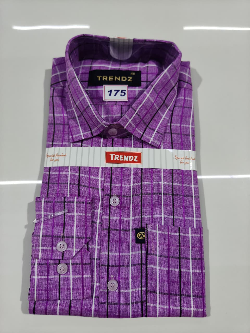 Full Sleeve Checked Shirt(175)