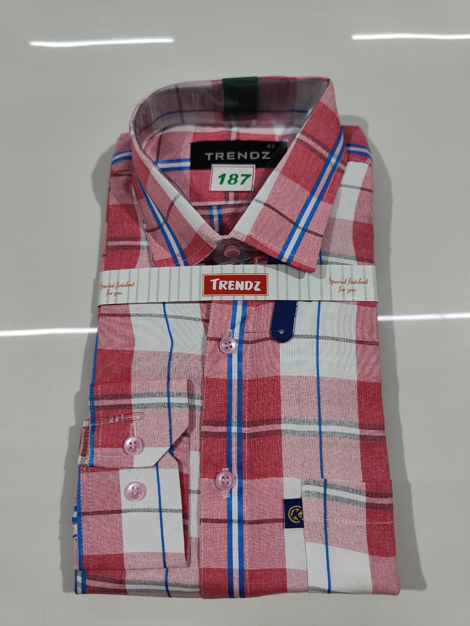 Full Sleeve Checked Shirt(187)