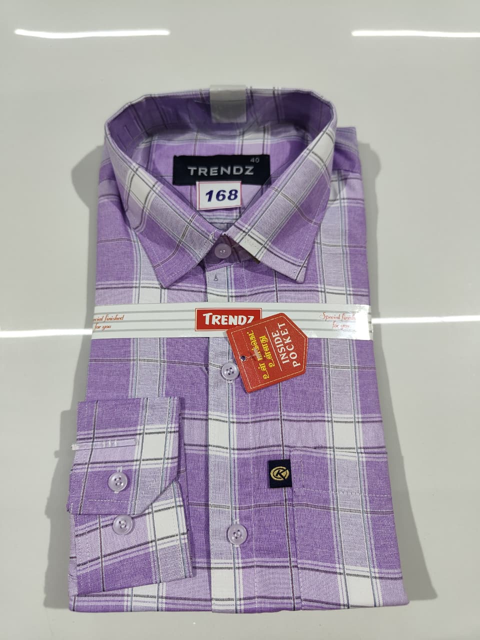Full Sleeve Checked Shirt(168)