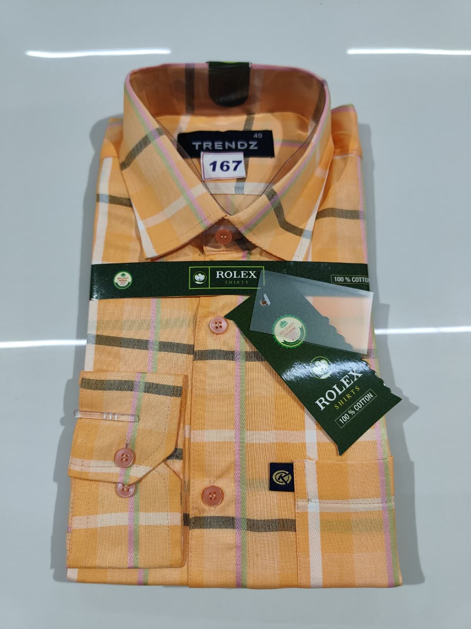 Full Sleeve Checked Shirt(167)