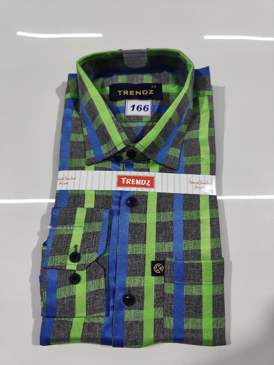 Full Sleeve Checked Shirt(166)