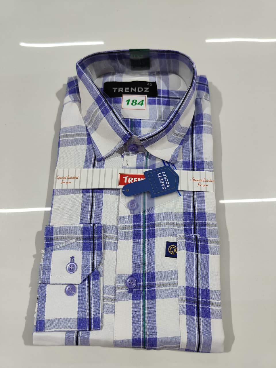 Full Sleeve Checked Shirt(184)