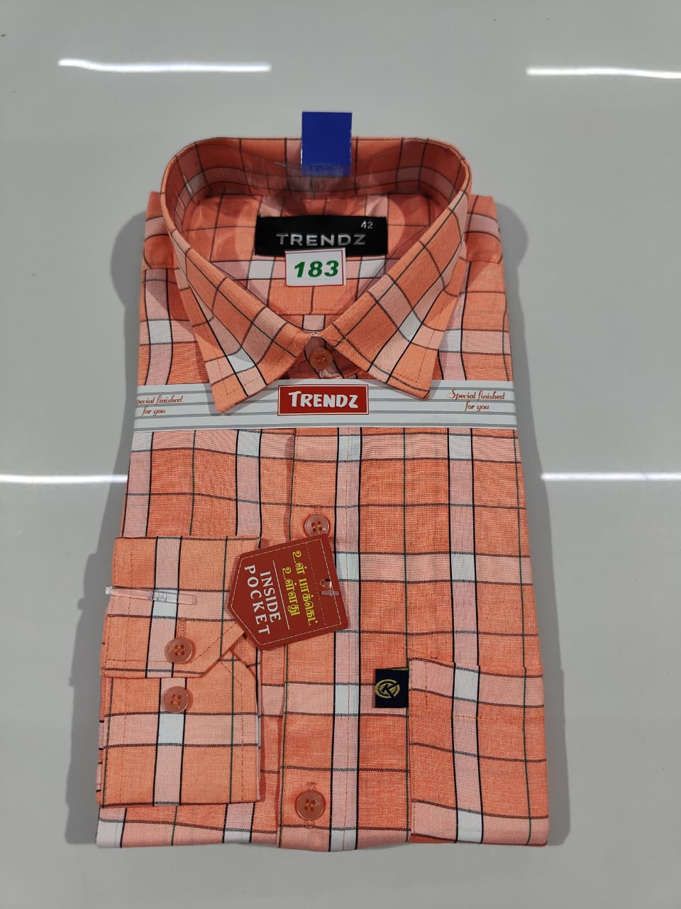 Full Sleeve Checked Shirt(183)