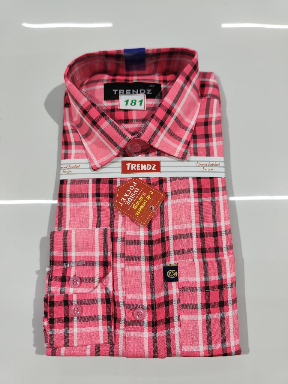 Full Sleeve Checked Shirt (42) (No 181)