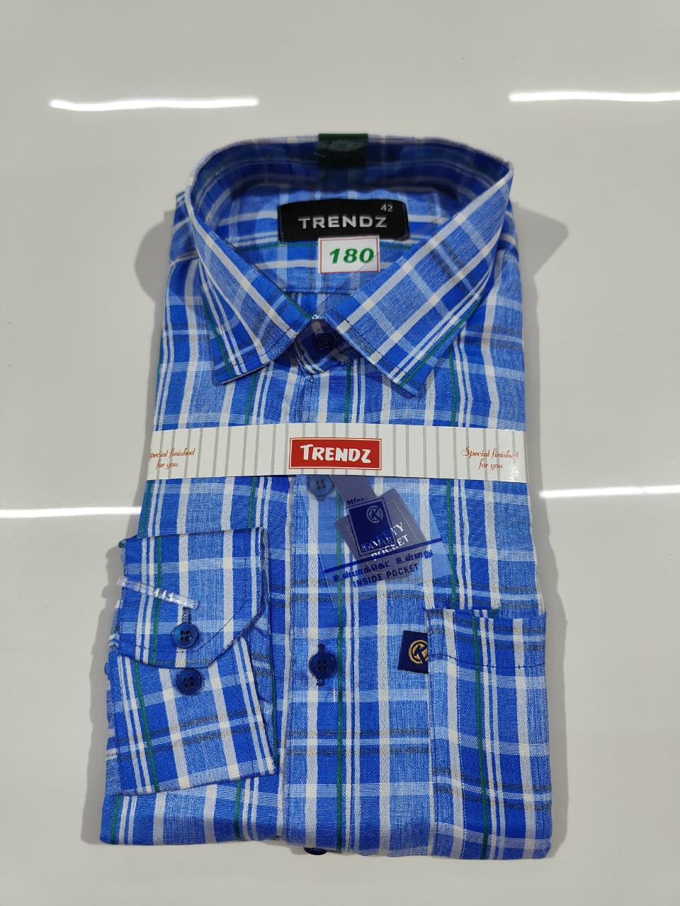 Full Sleeve Checked Shirt (42) (No 180)
