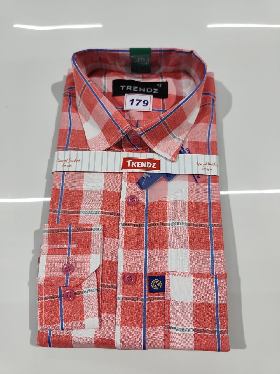 Full Sleeve Checked Shirt (42) (No 179)