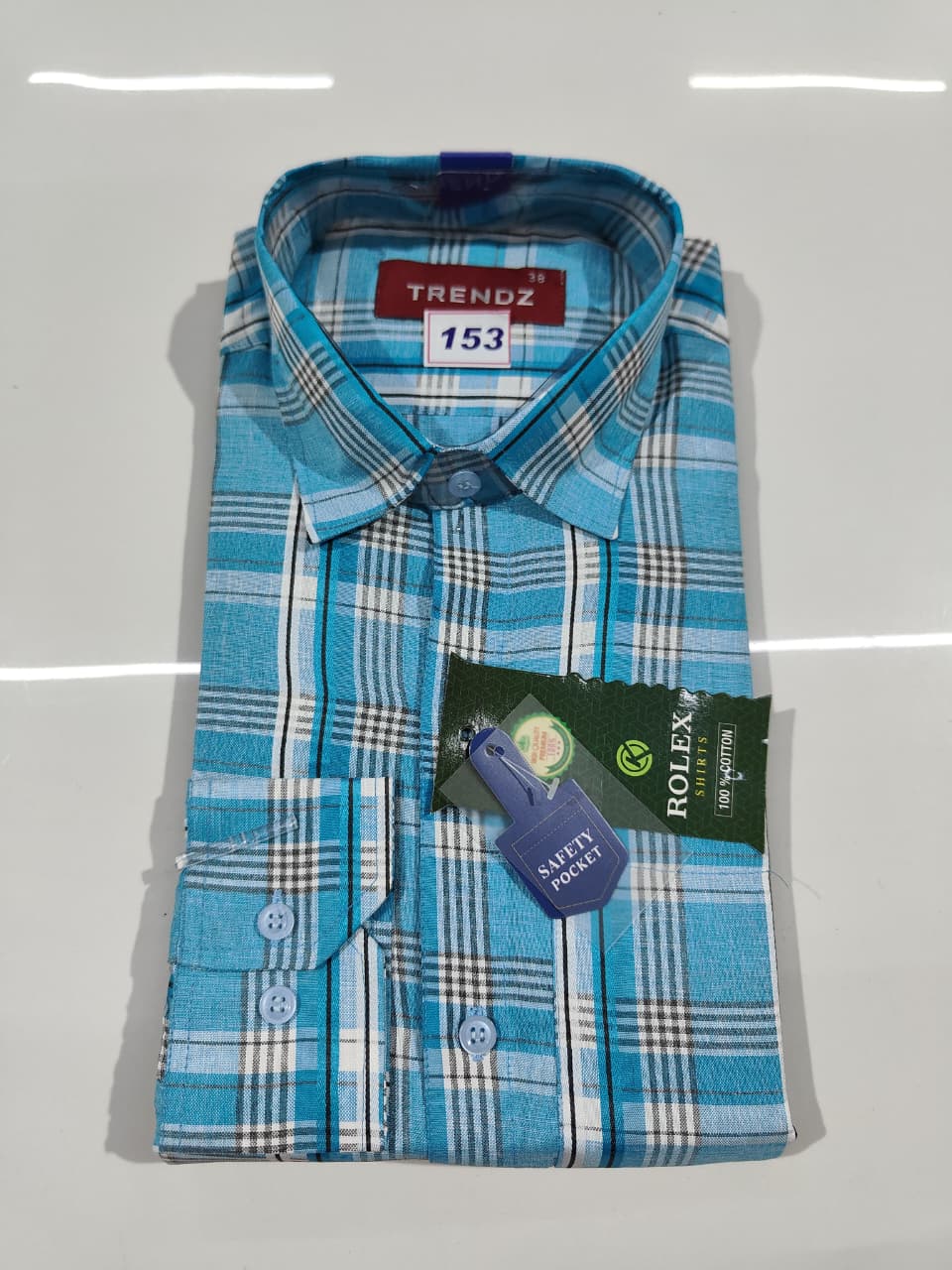 Full Sleeve Checked Shirt (38) (No 153)
