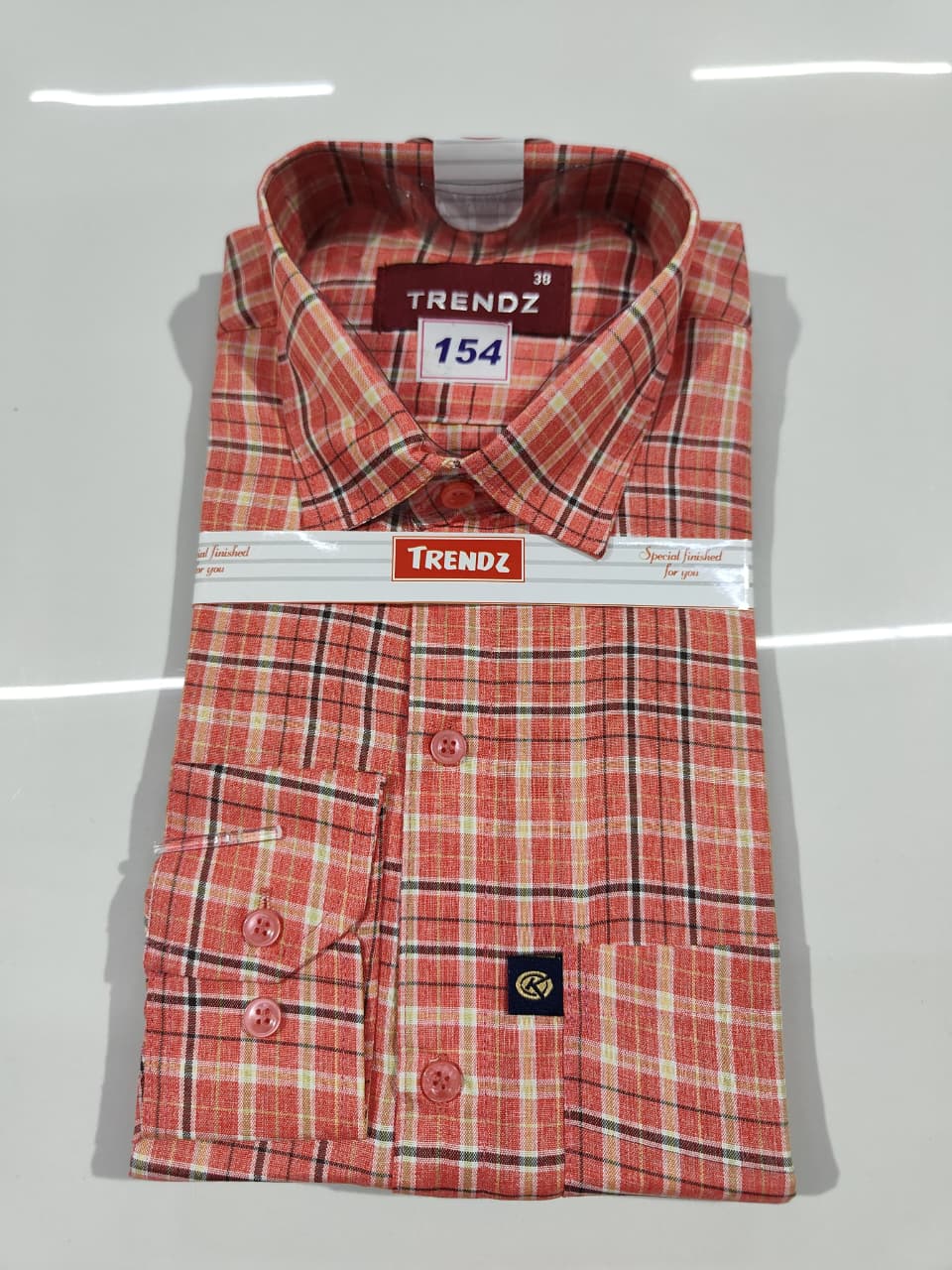 Full Sleeve Checked Shirt (38) (No 154)