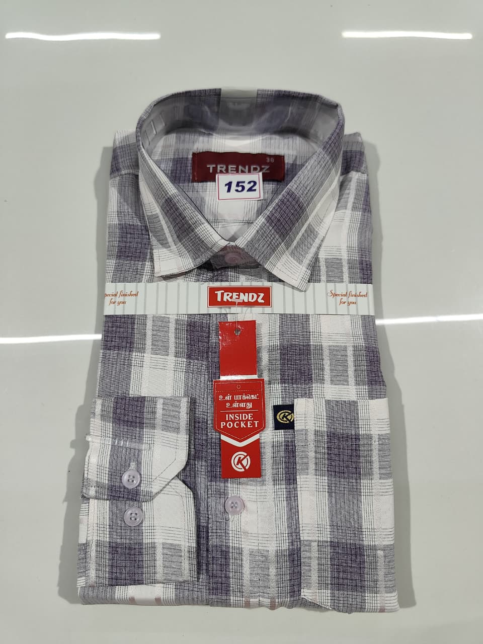 Full Sleeve Checked Shirt (38) (No 152)