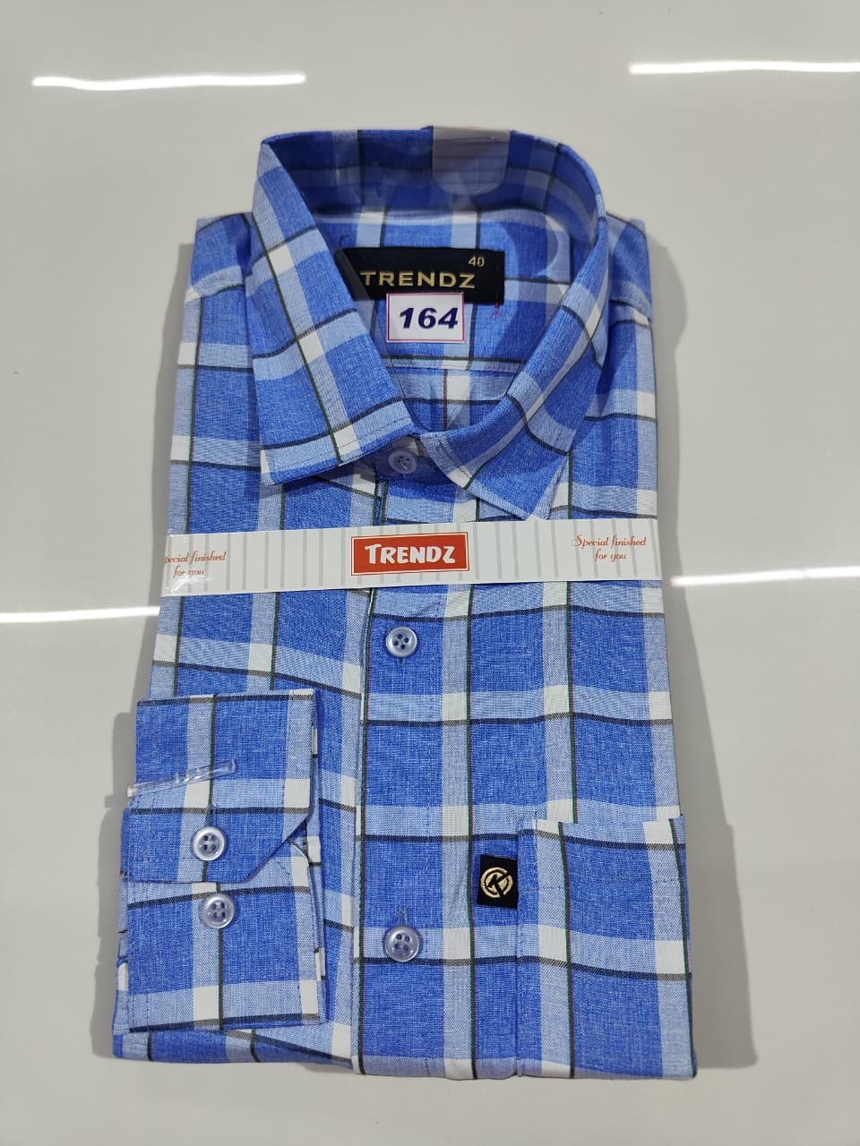 Full Sleeve Checked Shirt (40) (No 164)